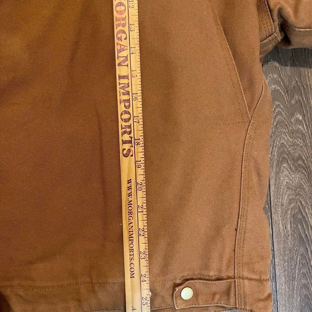 Other Tan and brown canvas Detroit style jacket size XL men's Size US XL / EU 56 / 4 - 5 Thumbnail