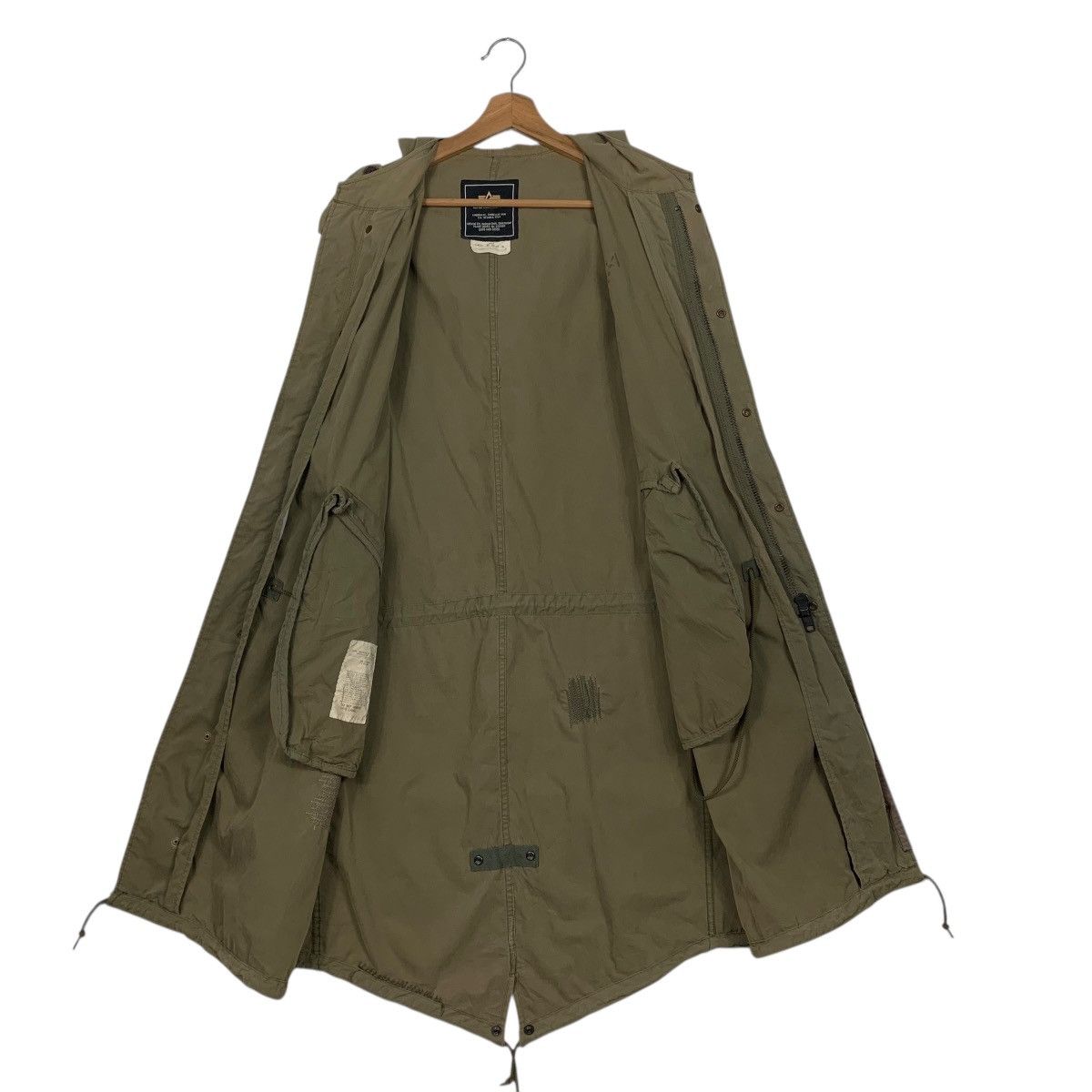 Alpha Industries Vintage Distressed Alpha Industries Military Parka Size US M / EU 48-50 / 2 - 12 Thumbnail