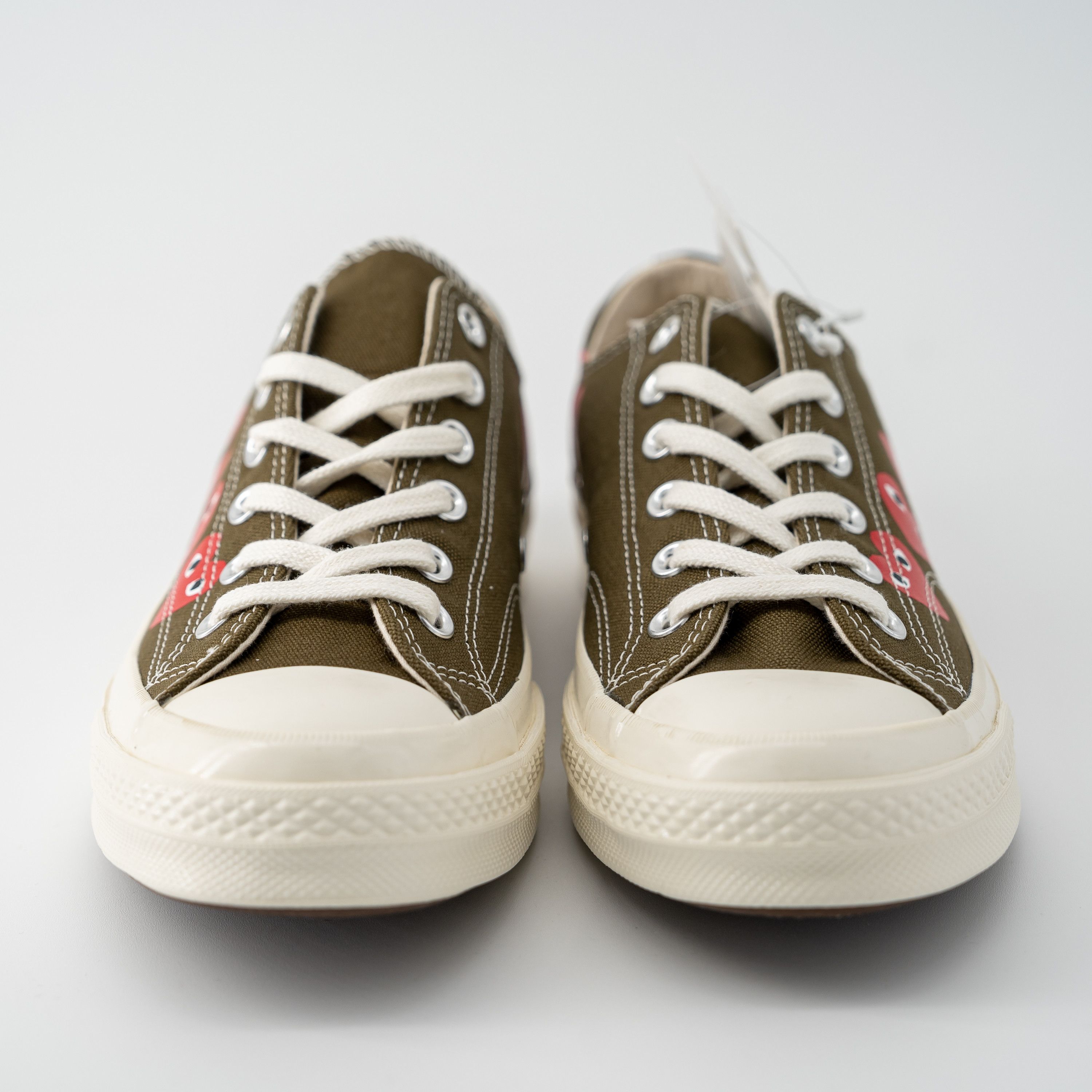 Converse 8 Converse Comme des Garçons Play Chuck 70 Low Multi Heart Size US 8 / EU 41 - 2 Thumbnail