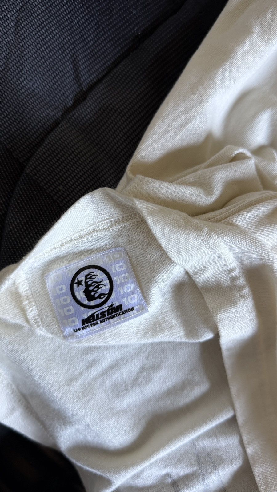 HELLSTAR Hellstar Scoreboard Long-Sleeve T-Shirt 'White' Size US M / EU 48-50 / 2 - 3 Thumbnail