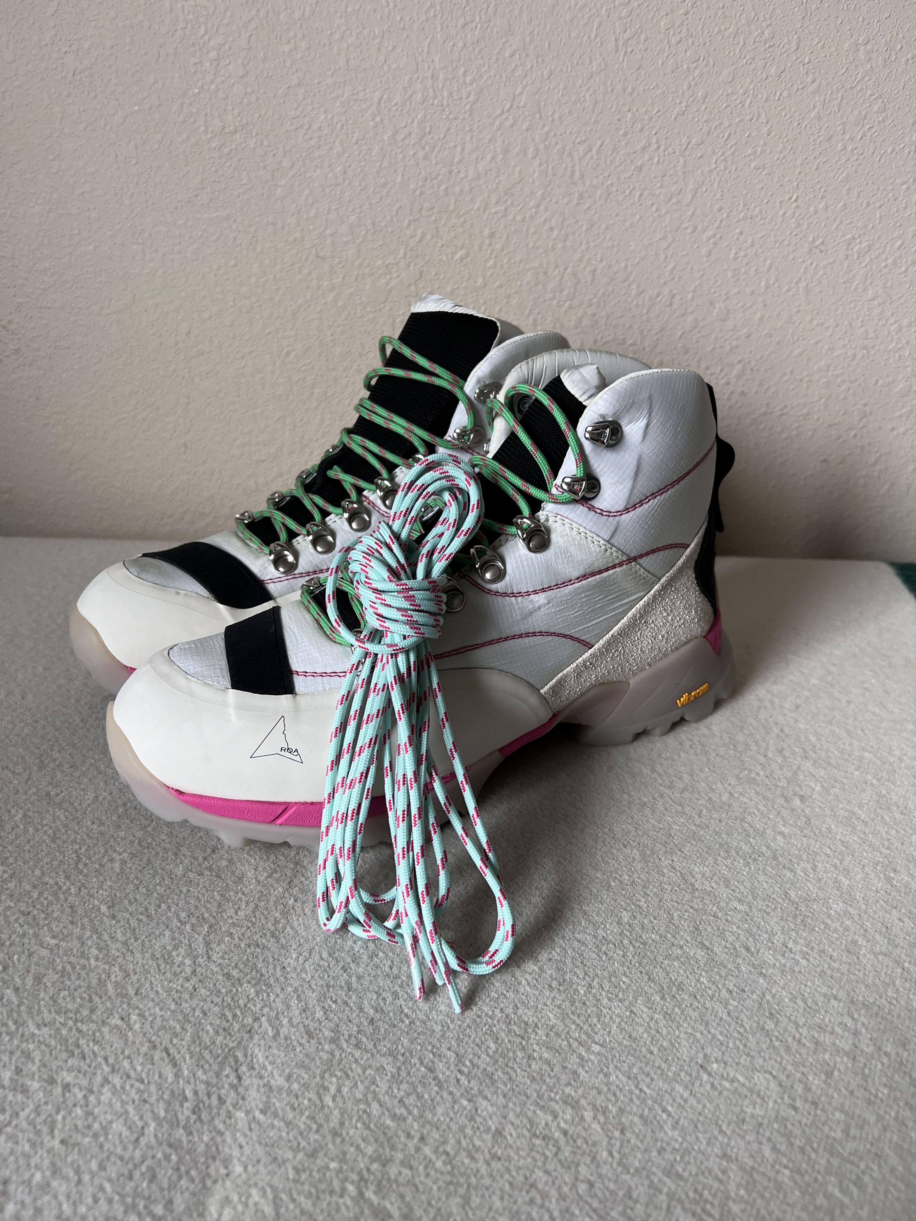 ROA ROA Andreas Strap Boots in Milk Pink Size US 8 / EU 41 - 7 Thumbnail