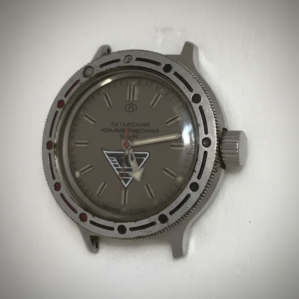 Vintage Vostok Amphibia Komandirskie Mechanical watch Dial 1284 Size ONE SIZE - 5 Thumbnail