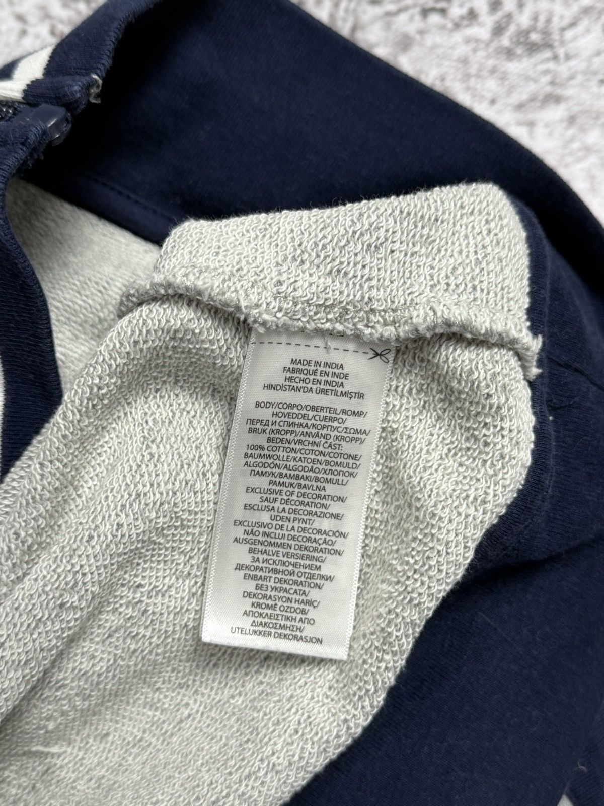 Polo Ralph Lauren × Ralph Lauren × Vintage Chief Keef Polo Ralph Lauren zip sweatshirt grey USA Size US M / EU 48-50 / 2 - 5 Thumbnail