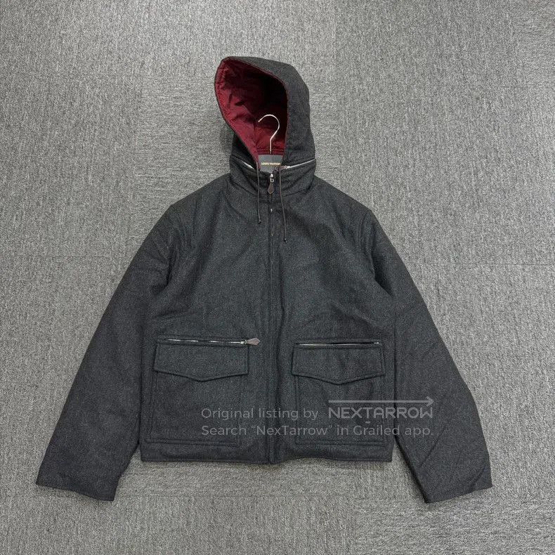 Hermes Cashmere Reversible Jacket.