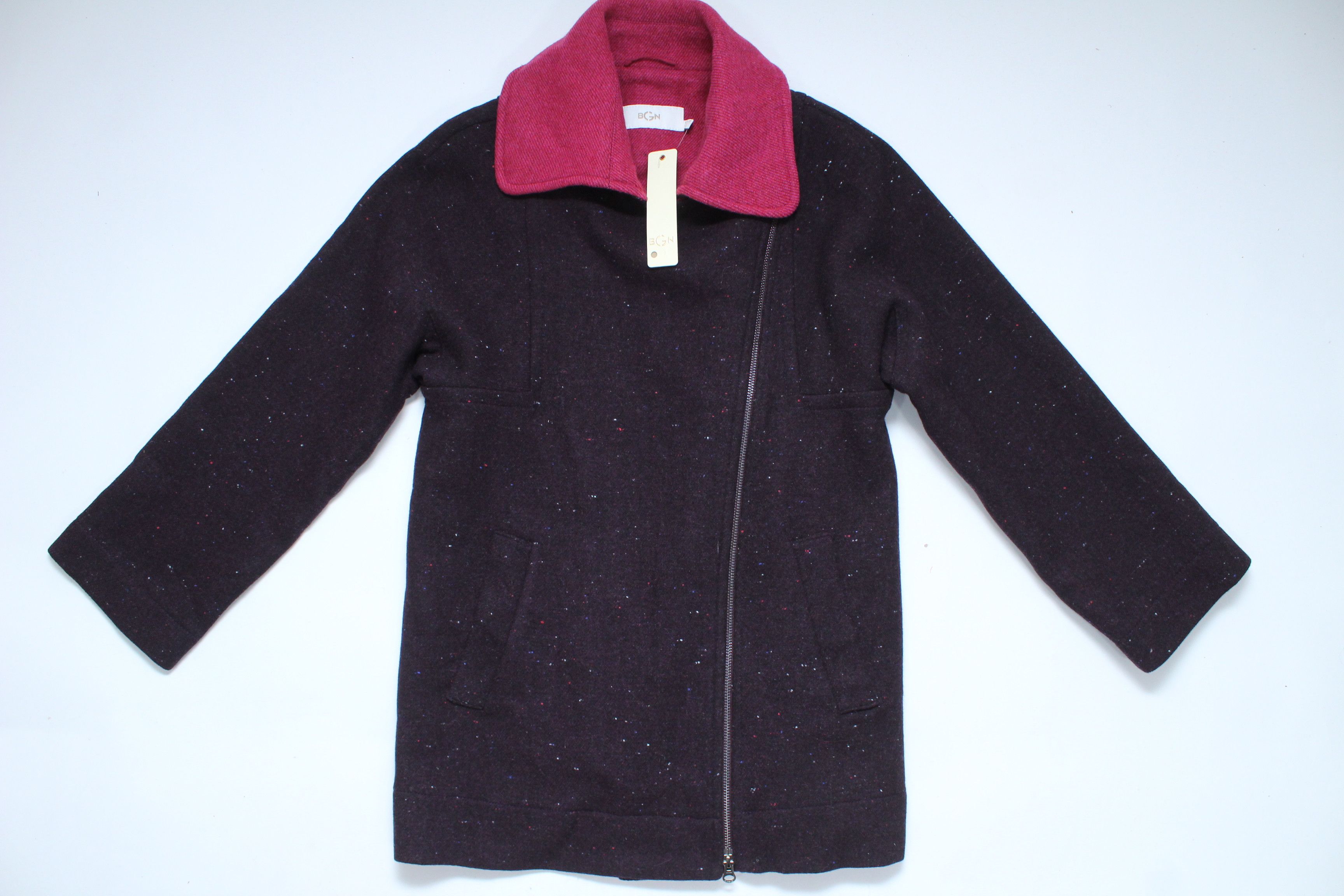 Other BGN Coat Wool Womens Size 6US New Vintage Rare Size M / US 6-8 / IT 42-44 - 3 Thumbnail
