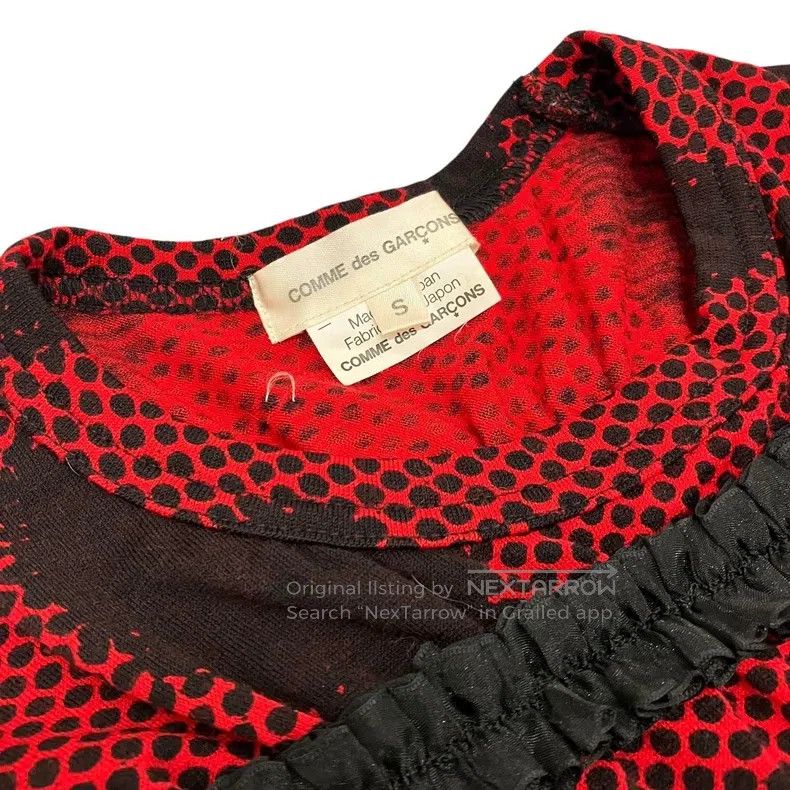 Comme des Garcons Comme Des Garcons Heart-shaped gathered top Size S / US 4 / IT 40 - 6 Thumbnail