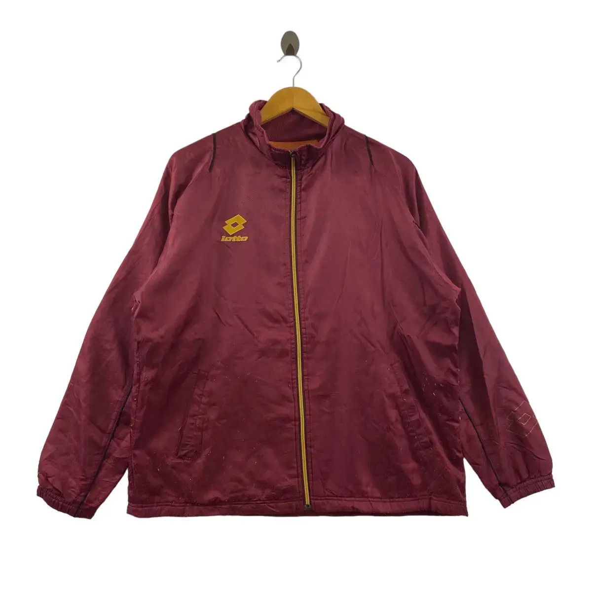 Vintage LOTTO Italian Sport Design Outdoor Zipper Jacket