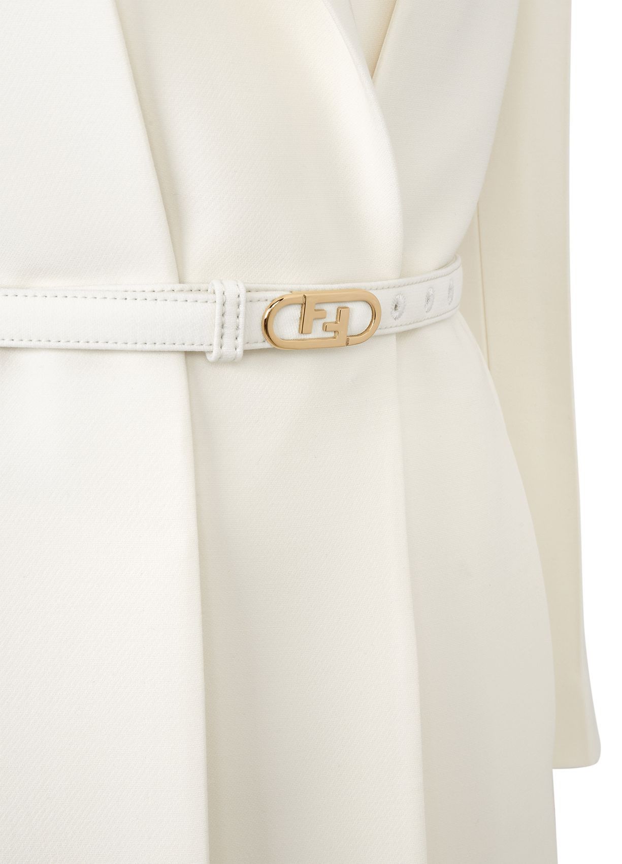 Fendi o1s1wg110125 Coats in White Size M / US 6-8 / IT 42-44 - 3 Thumbnail