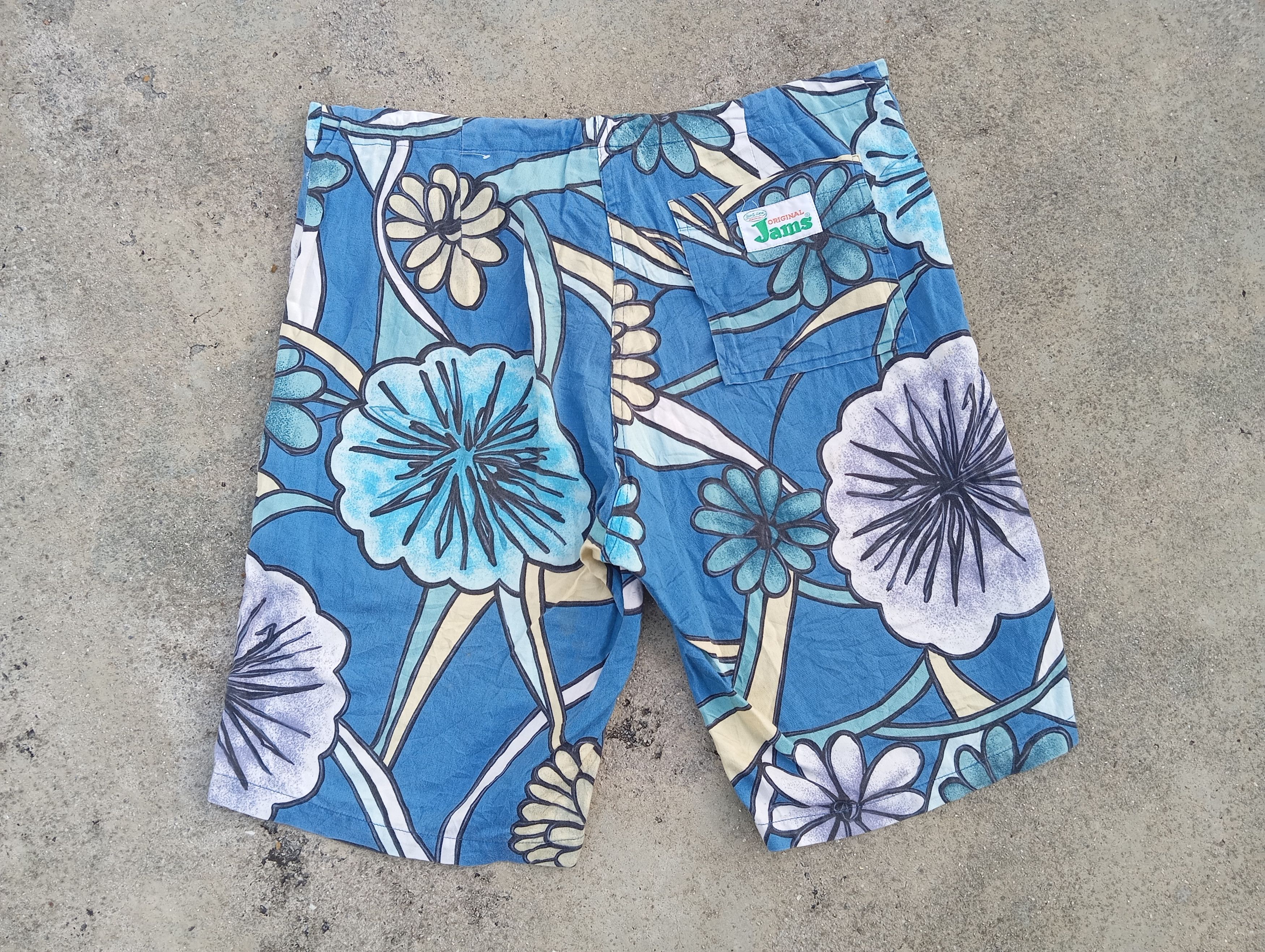 Jams World VTG Original JAMS World 🏄 Hawaii Surf Line Shorts 🌺🌴 Size US 34 / EU 50 - 3 Thumbnail