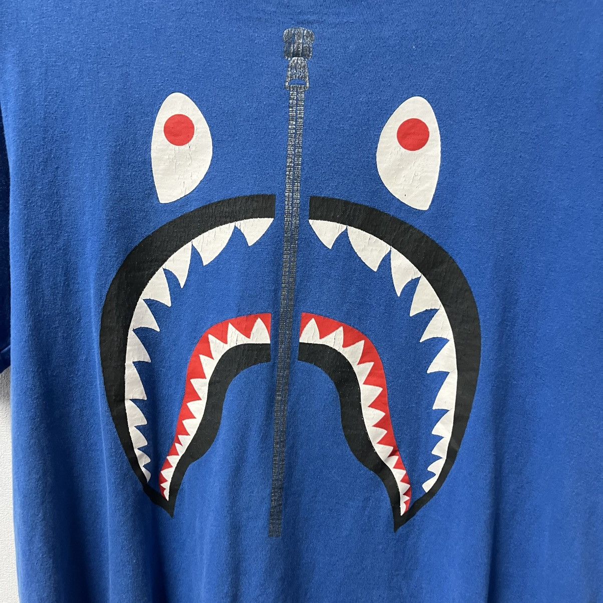 Bape Vintage BAPE Shark T-shirt A Bathing Ape Tee Y2K Size US S / EU 44-46 / 1 - 5 Thumbnail