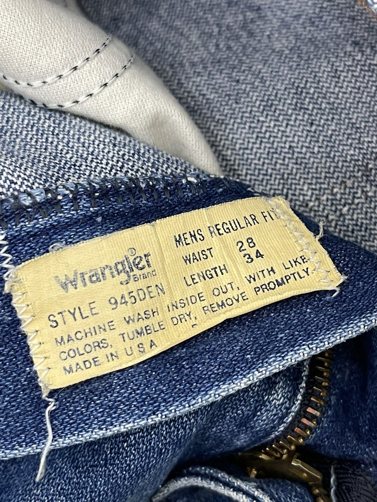 Wrangler Flare Jeans Vtg Wrangler USA Distress Boot Cut 7🟦5 Size US 28 / EU 44 - 20 Thumbnail