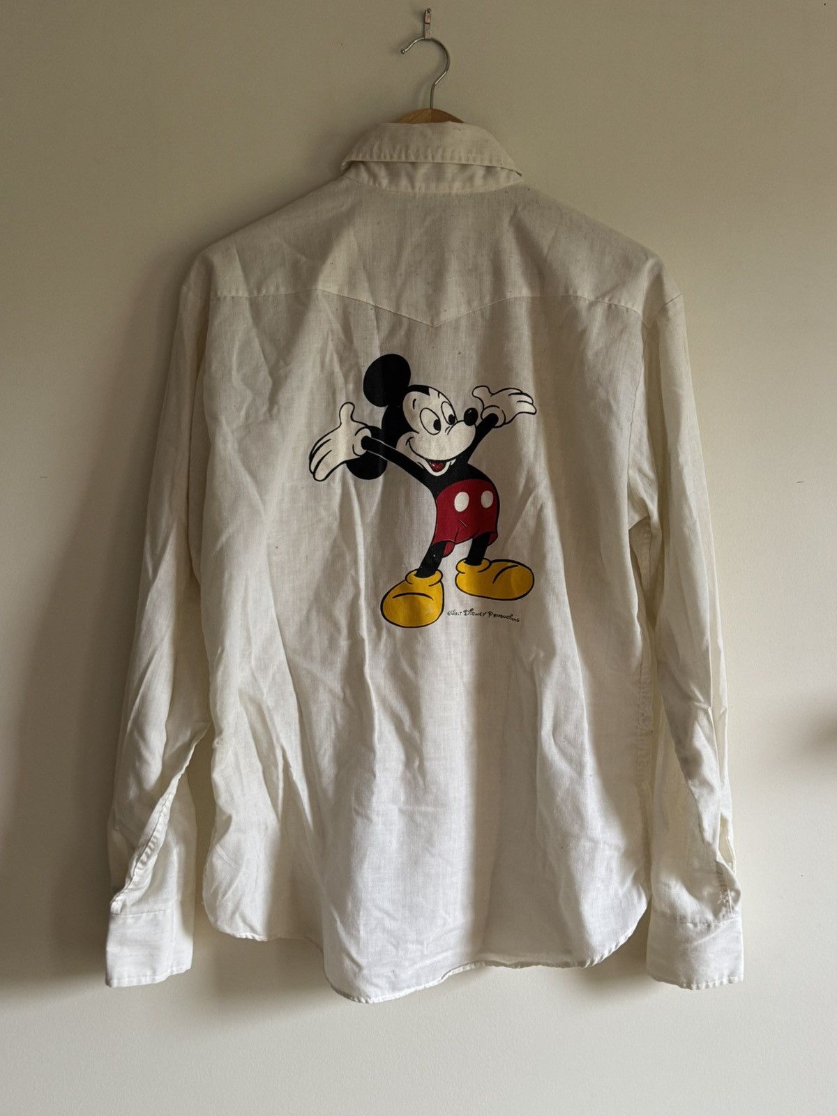 Vintage Vintage Disney Western Button Down Shirt Size US L / EU 52-54 / 3 - 1 Thumbnail