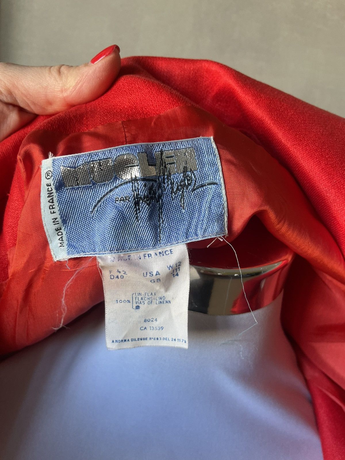 Thierry Mugler jacket vintage