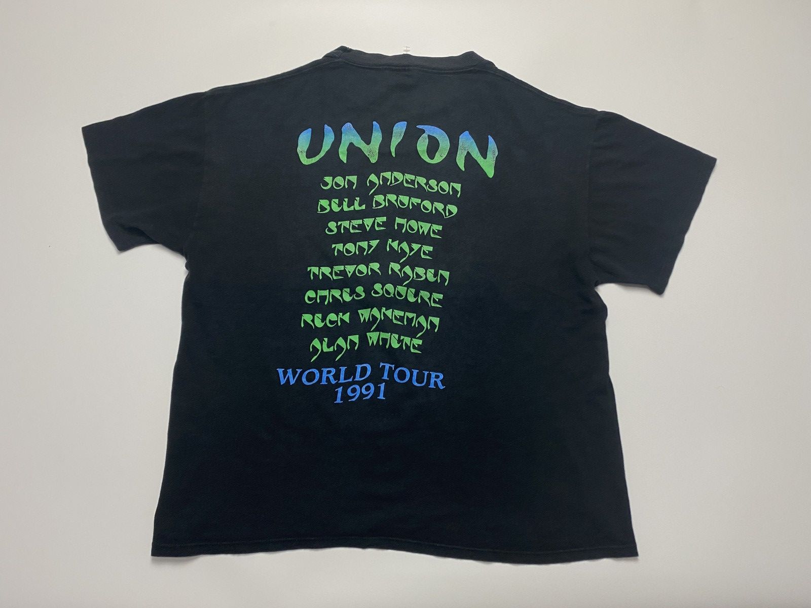Band Tees Rare Vintage 90s Yes (Unite) Tour tee by Brockum Size US L / EU 52-54 / 3 - 5 Thumbnail