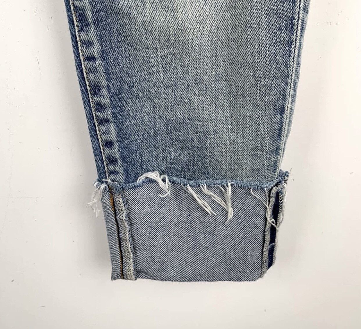 Saint Laurent Paris Saint Laurent SLP Saint Laurent logo leather label jeans Size US 29 - 4 Thumbnail