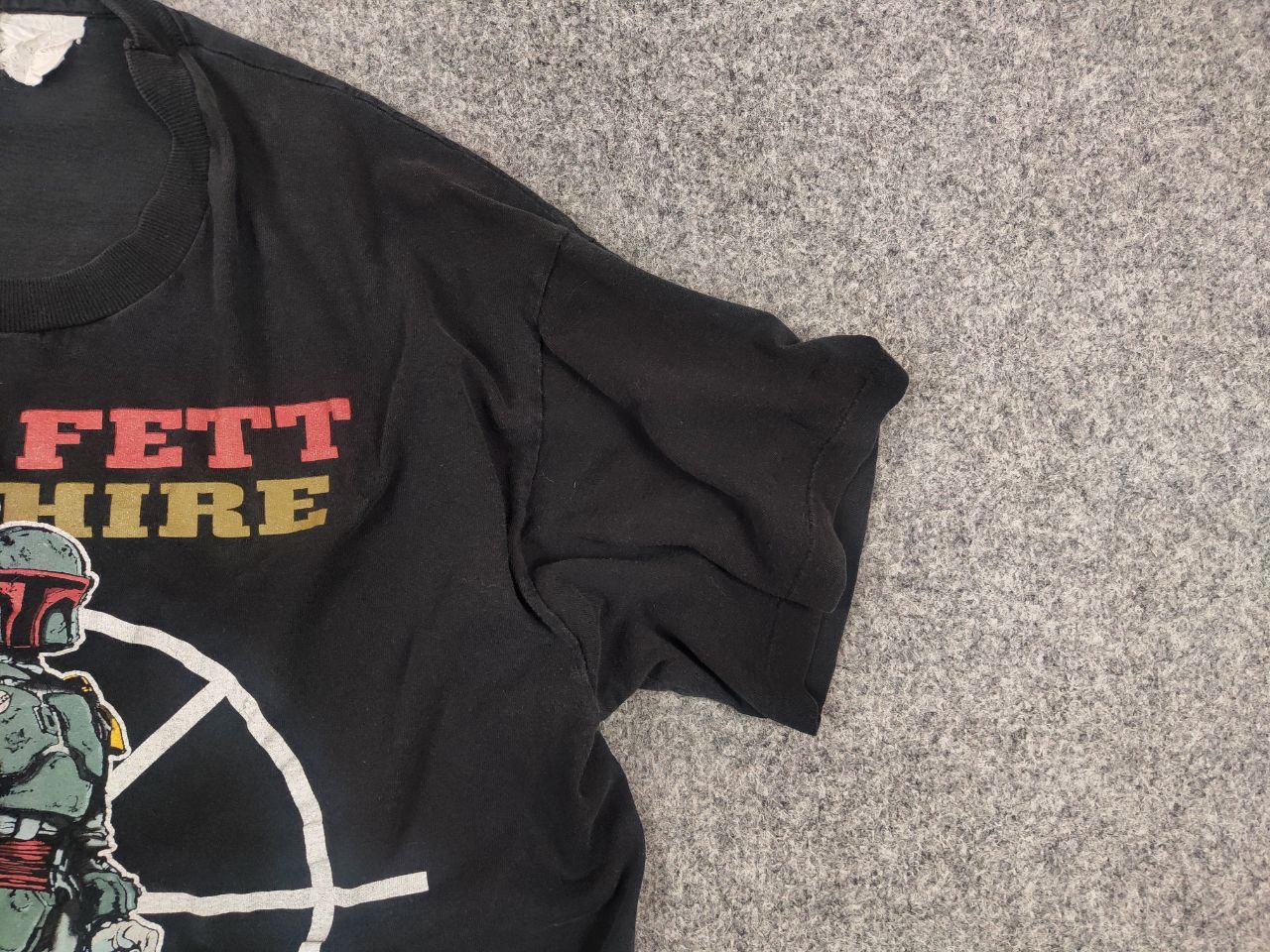 Star Wars Vintage 1996 Star Wars Boba Fett Logo Black Shirt Changes Size US M / EU 48-50 / 2 - 9 Thumbnail