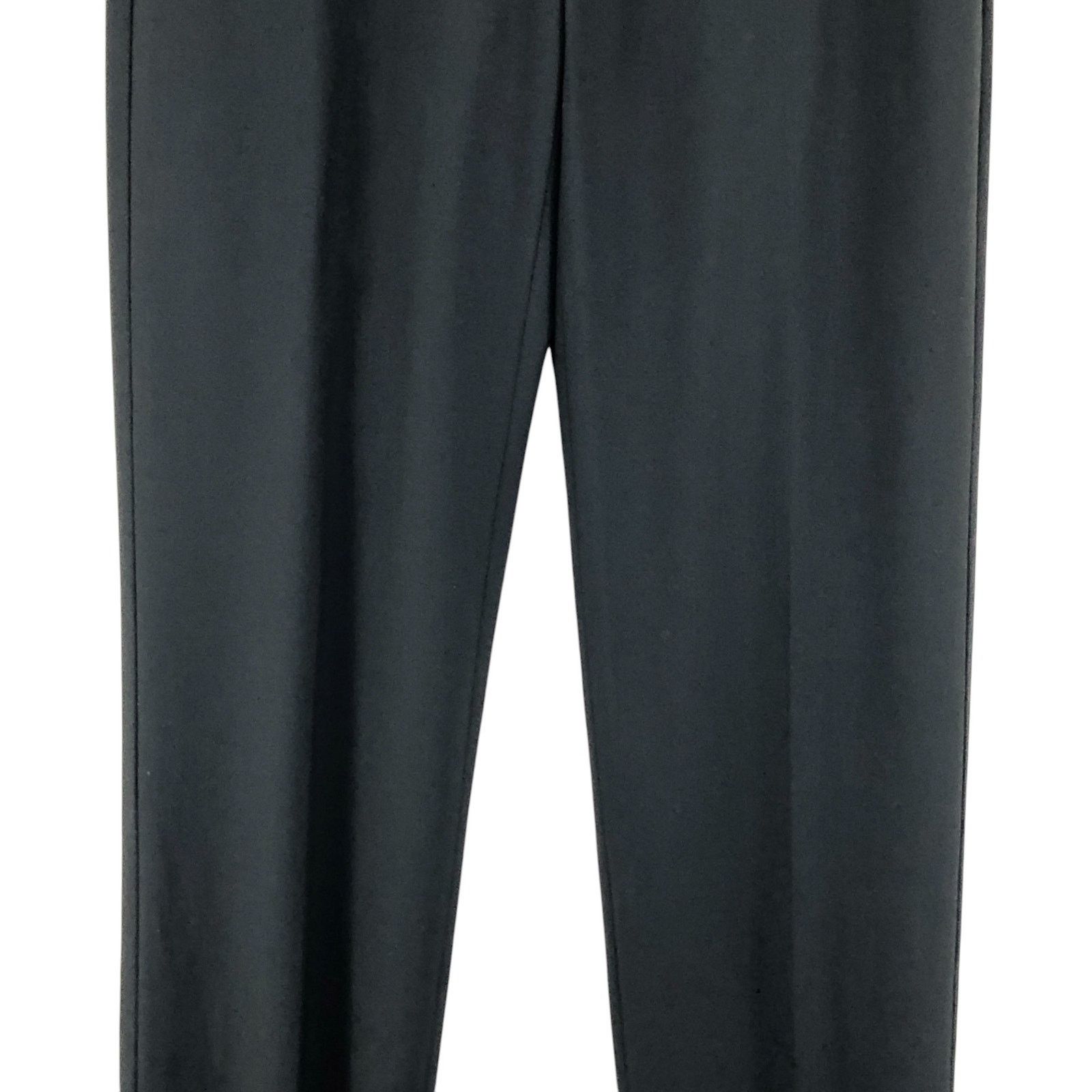 Theory Theory Size 8 Trousers Pants Tapered Leg Wool Black USA Made Size 30" / US 8 / IT 44 - 3 Thumbnail