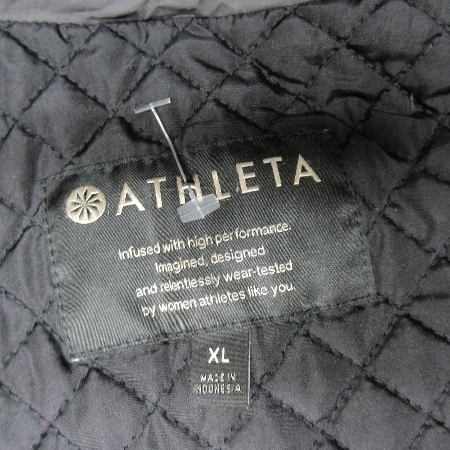 Athleta Athleta Jacket Women XL Gray Hooded Quilted Insulated Full Zip Parka Coat Size XL / US 12-14 / IT 48-50 - 5 Thumbnail
