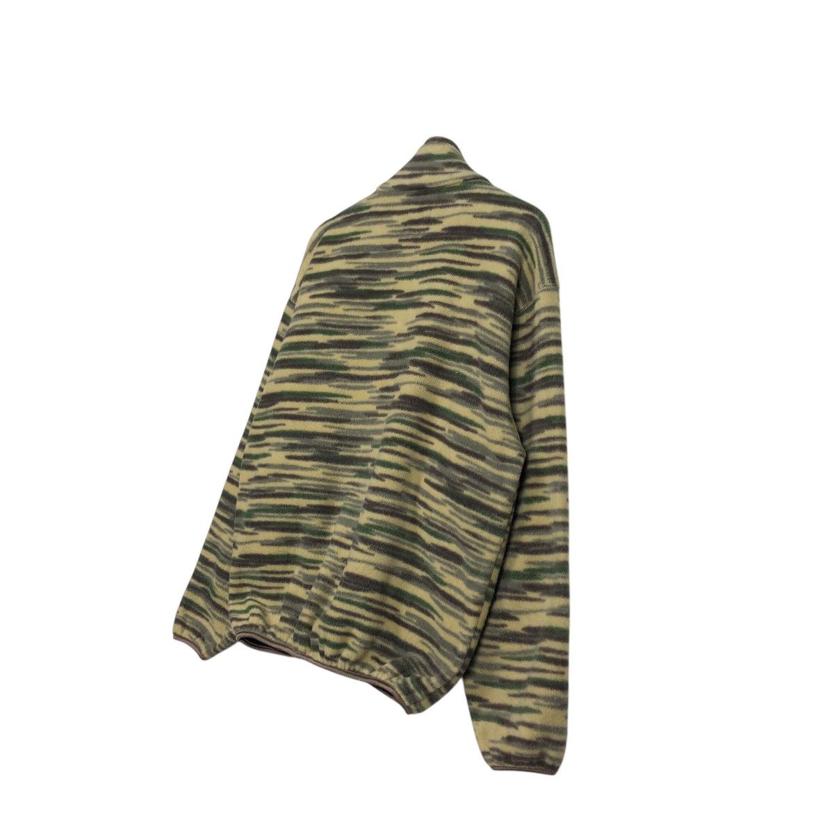 Japanese Brand Vintage Fleece Half Zipper Jacket East Village Navajo Aztec Size US M / EU 48-50 / 2 - 11 Thumbnail