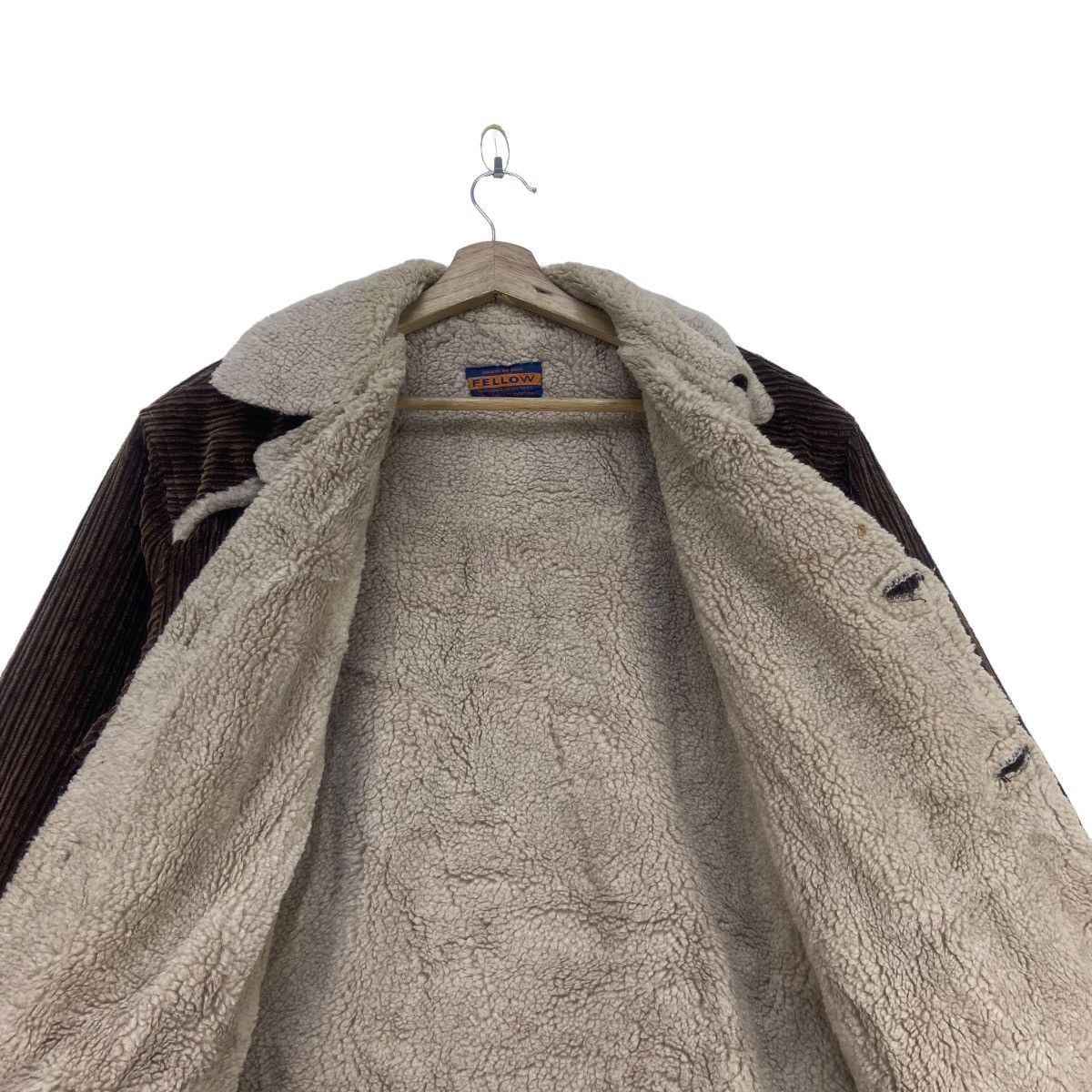 Japanese Brand Japanese Brand Fellow Stylish Corduroy Sherpa Heavy Jacket Size US M / EU 48-50 / 2 - 11 Thumbnail