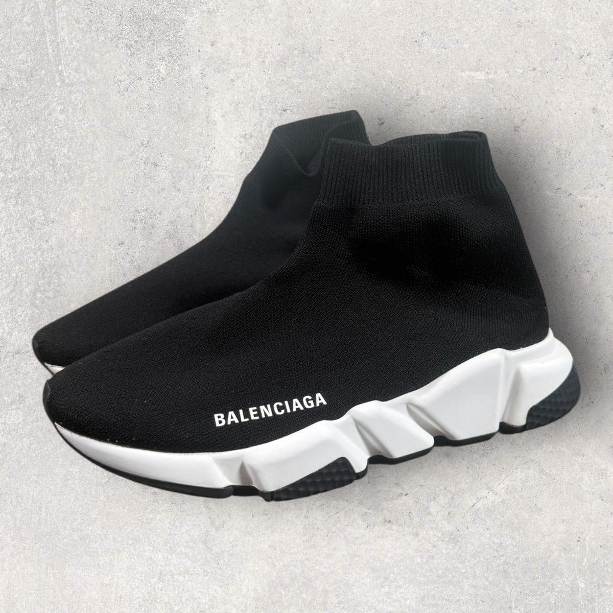 Balenciaga Balenciaga Women’s Speed Trainer Size 8 Black Size US 8 / EU 41 - 1 Thumbnail