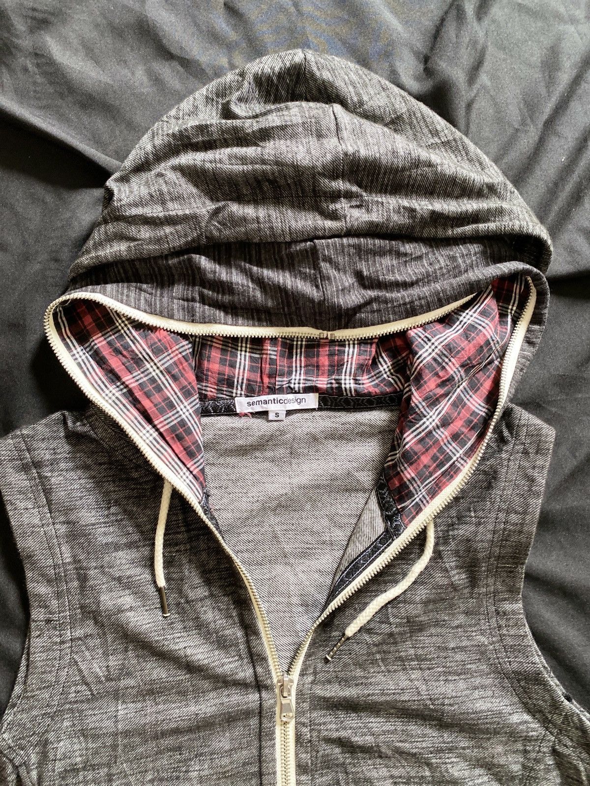 20471120 Semanticdesign Double Layer Hoodie Lgb kmrii ifsixwasnine Size US S / EU 44-46 / 1 - 3 Thumbnail