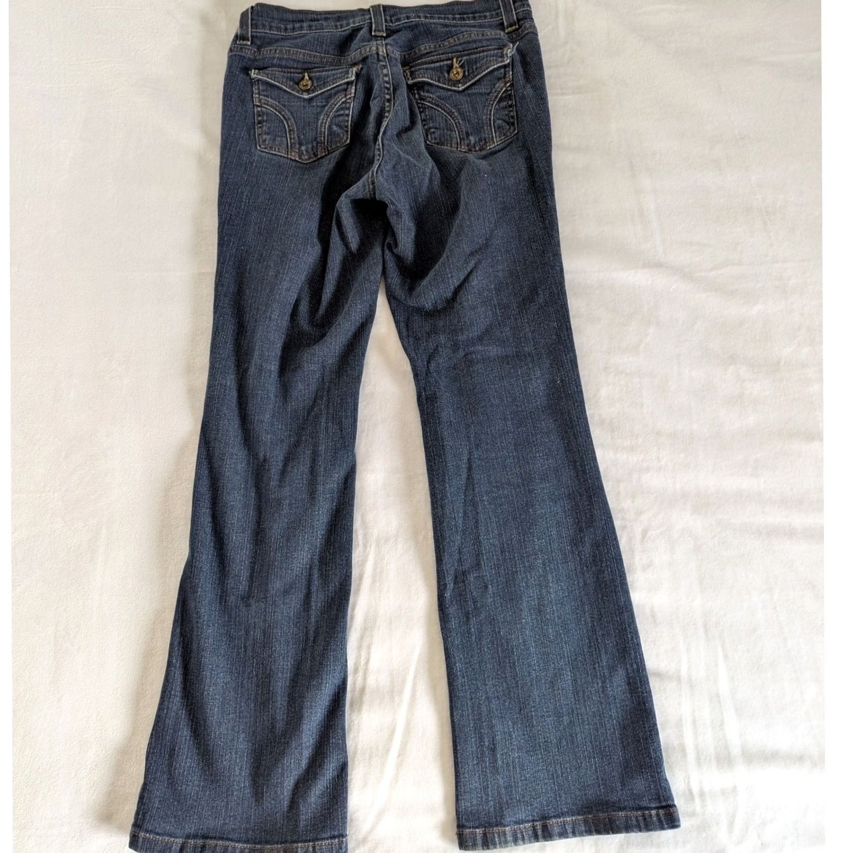 DKNY DKNY Jeans Bootcut Denim Dark Wash Women's 8R Mid Rise Flare Pockets Retro Jeans Women's Size 30" / US 8 / IT 44 - 4 Thumbnail