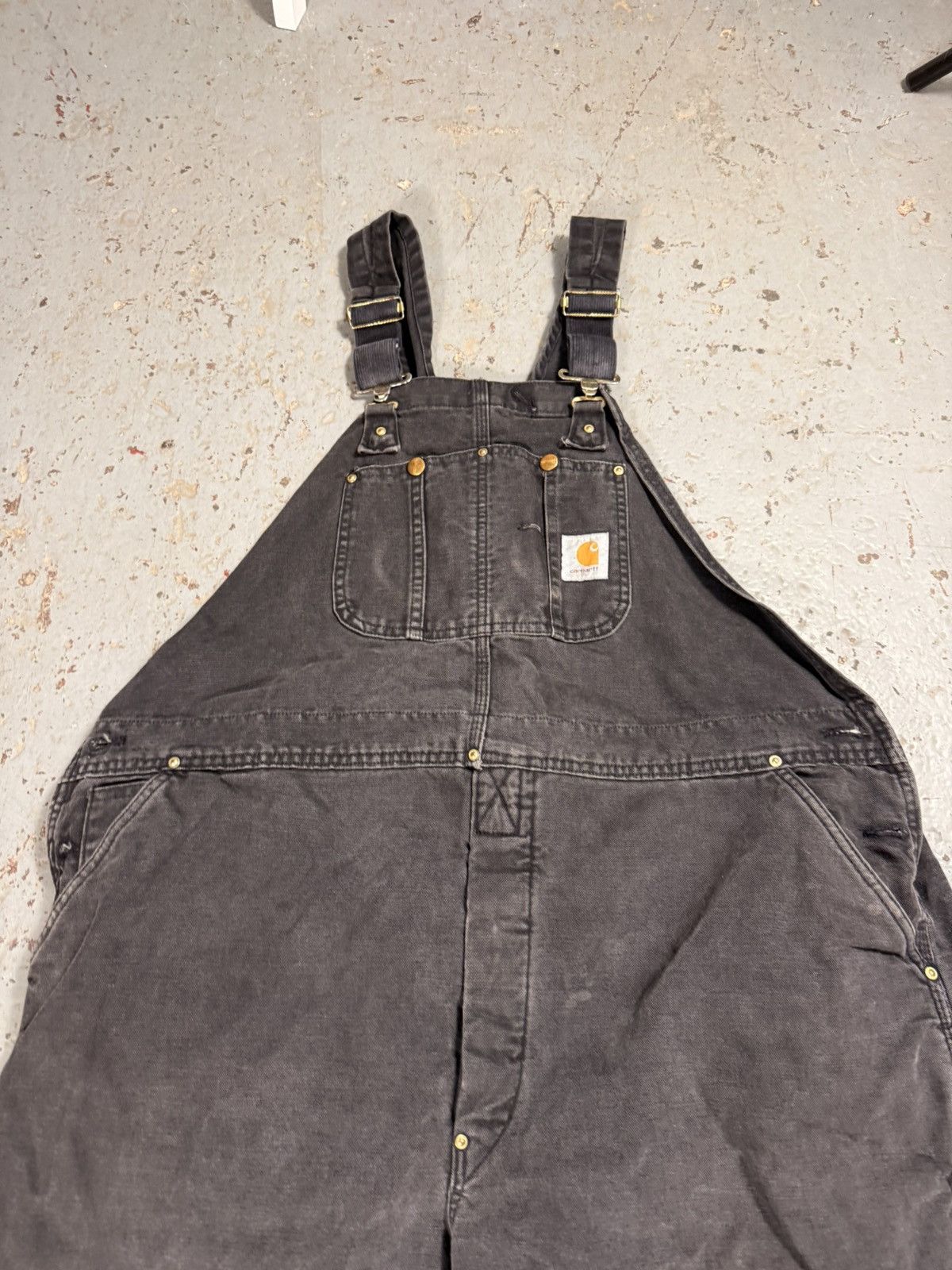Carhartt Vintage Distressed Carhartt Overalls Size US 44 / EU 60 - 3 Thumbnail