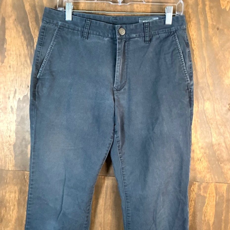 Bonobos Bonobos Pants Gray Slim Chino Career Academia Stretch 31x32 Size US 31 - 2 Thumbnail