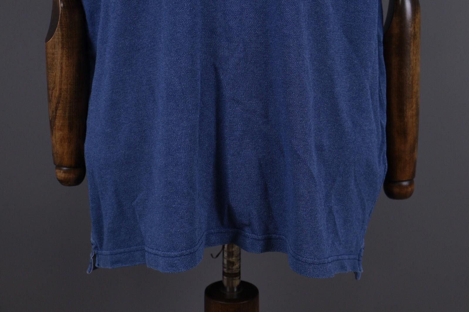Designer Hackett London Classic Fit Blue Polo Shirt Size XL Size US XL / EU 56 / 4 - 3 Thumbnail