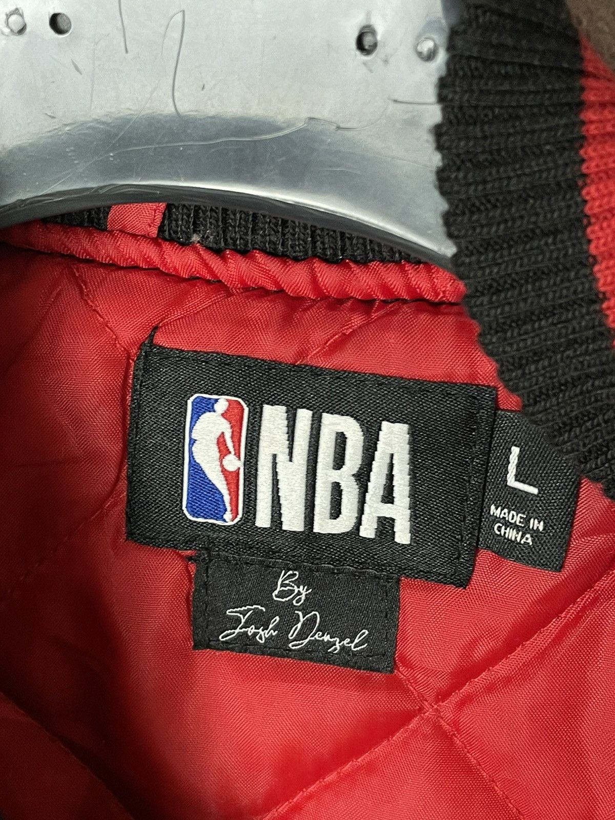NBA × Vintage Vintage Toronto Raptors Bomber Jacket Racing Style Y2K Size US L / EU 52-54 / 3 - 8 Thumbnail