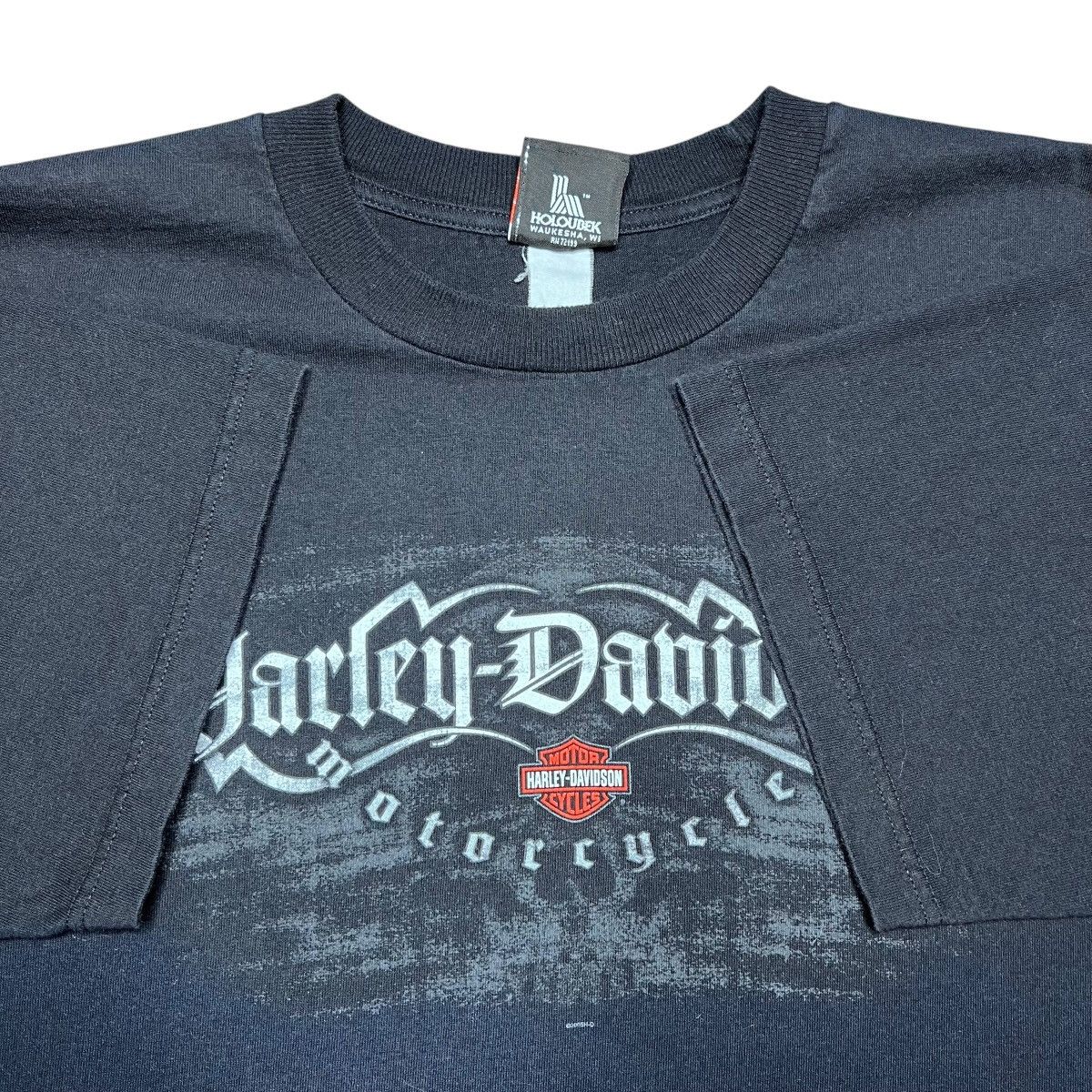 Harley Davidson Vintage 2005 Harley Davidson Motorcycles Denali Alaska Tee Size US XL / EU 56 / 4 - 4 Thumbnail