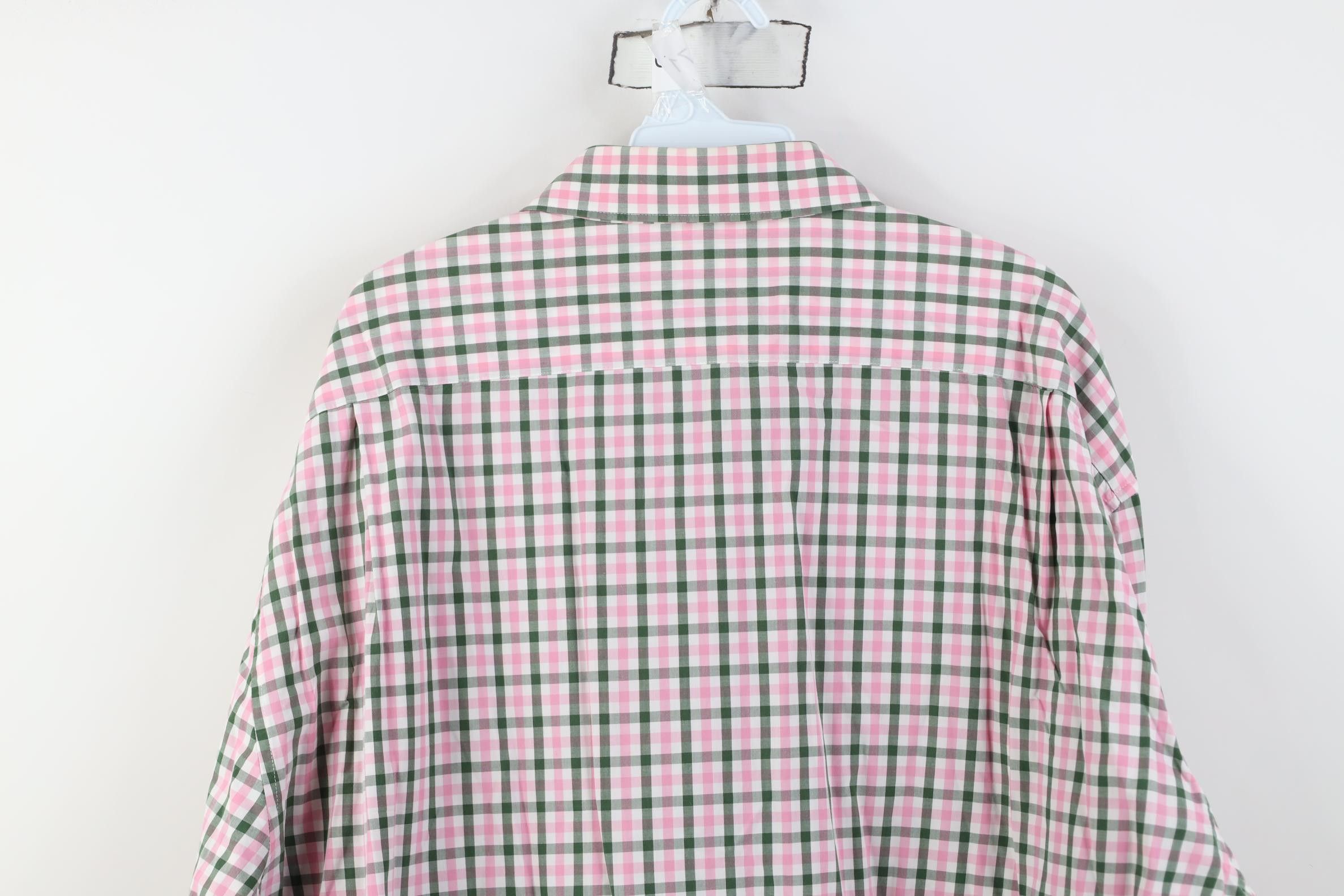 Barbour Barbour Spell Out Collared Button Down Shirt Plaid Cotton Size US XXL / EU 58 / 5 - 12 Thumbnail