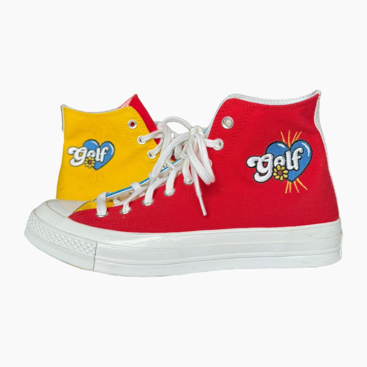 Converse × Golf le Fleur Converse Golf Le Fleur High Top Sneakers Size 8.5 Golf Wang Size US 8.5 / EU 41-42 - 4 Thumbnail
