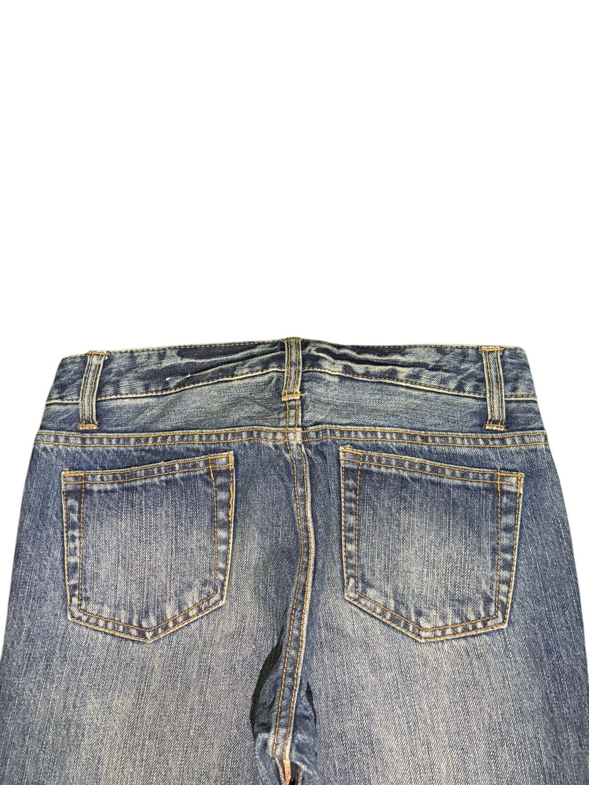 Edwin Vintage Japanese Brand Distressed Bootcut Jeans Size 28" / US 6 / IT 42 - 4 Thumbnail
