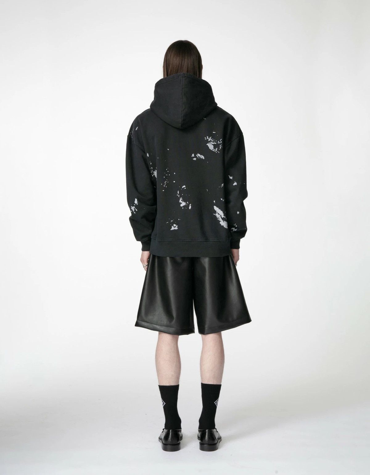Han Kjobenhavn !DS! SS22 Han Kjobenhavn Black Suit Wide Leg Shorts Size US 32 / EU 48 - 2 Thumbnail