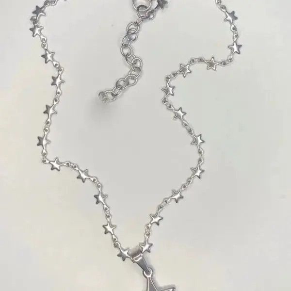 Japanese Brand All Star Silver Pendant Necklace Size ONE SIZE - 3 Thumbnail