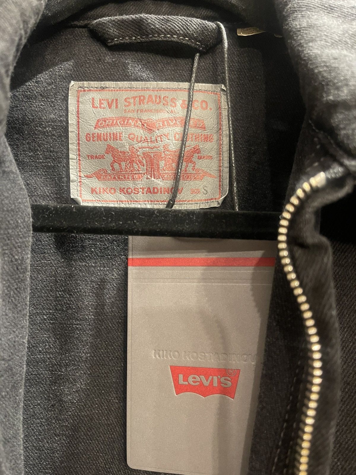 ジャケット・アウター LEVI'S AULATE DARTED JACKET S LEVI'S ARTICULATE DARTED JACKET S