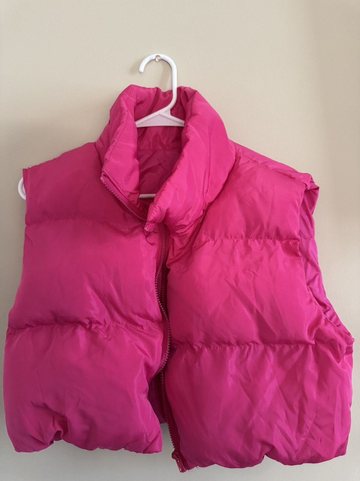 Other Hot Pink Puffer Vest Size L / US 10 / IT 46 - 1 Thumbnail