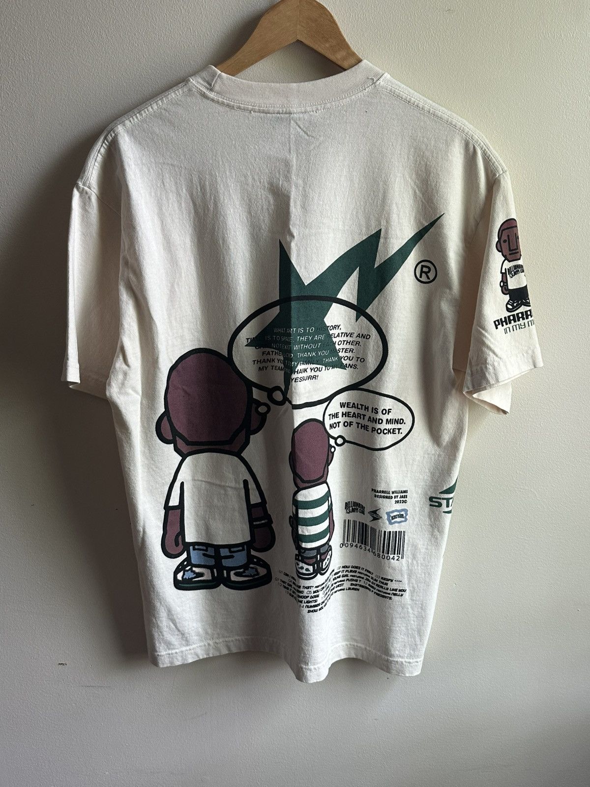 JAEE JAEE Pharrell Williams Graphic Tee Size US S / EU 44-46 / 1 - 1 Thumbnail
