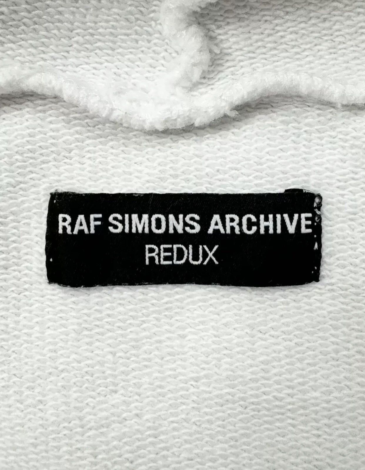 Raf Simons RAF Simons Antwerp White Hoodie 2412-Nextarrow Size US S / EU 44-46 / 1 - 7 Thumbnail