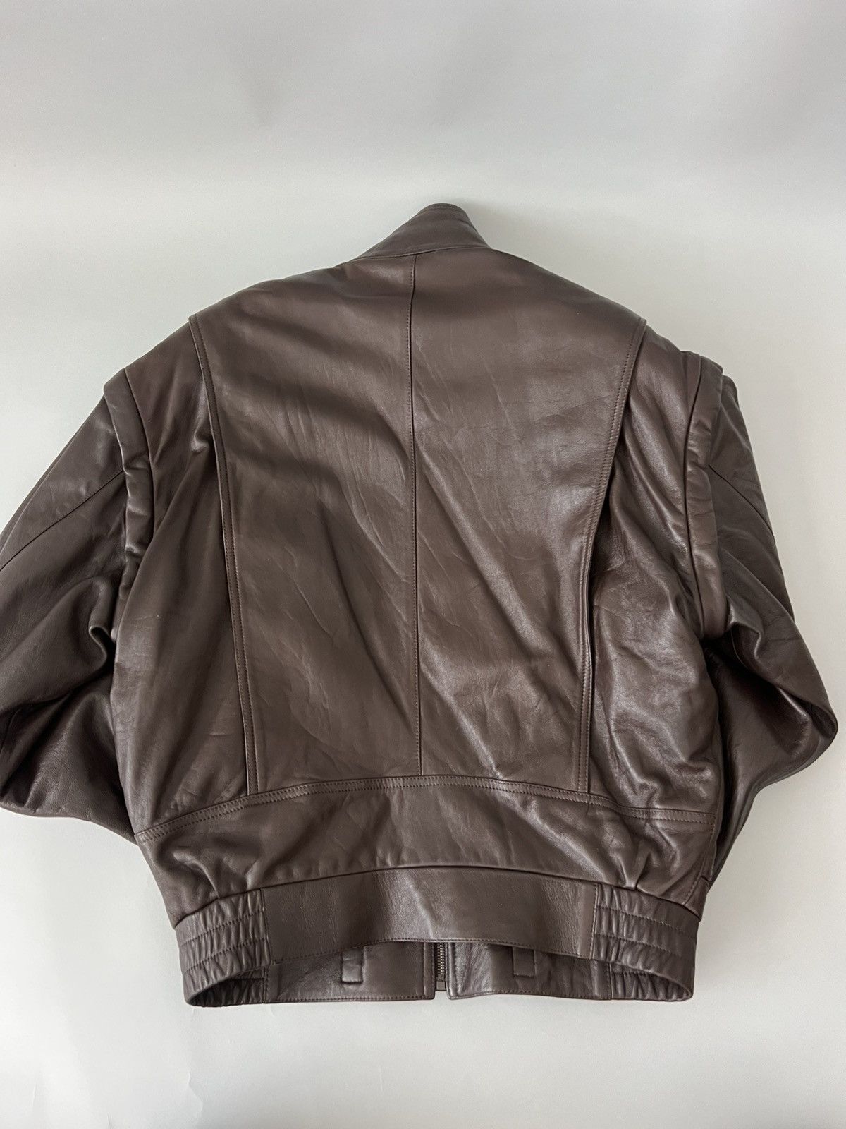 Saint Laurent Paris $8K VALUE Oversized Jacket in lambskin Size S / US 4 / IT 40 - 7 Thumbnail