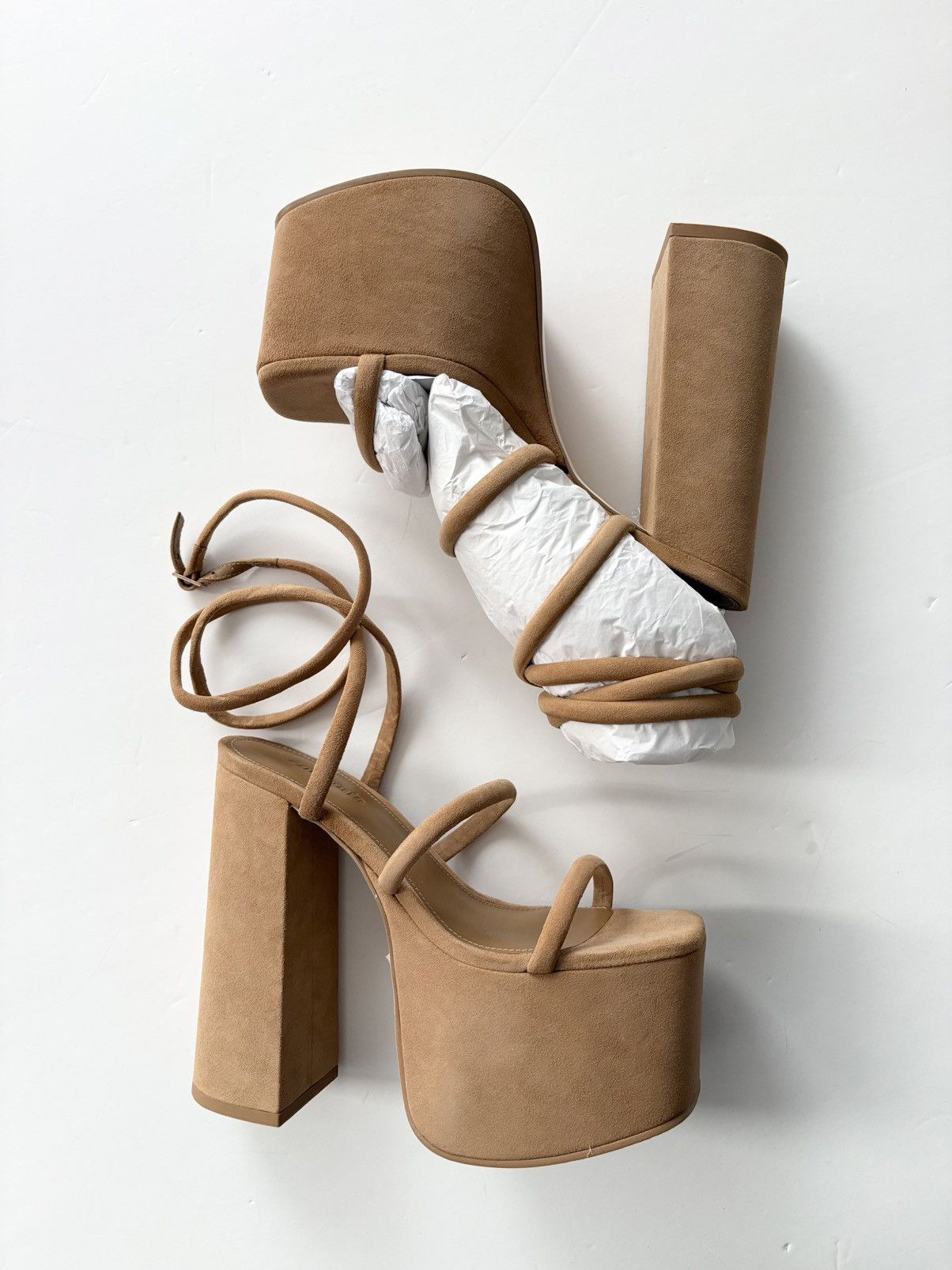 Cult Gaia Cult Gaia Hyte platform in Camel Size US 6 / IT 36 - 1 Thumbnail