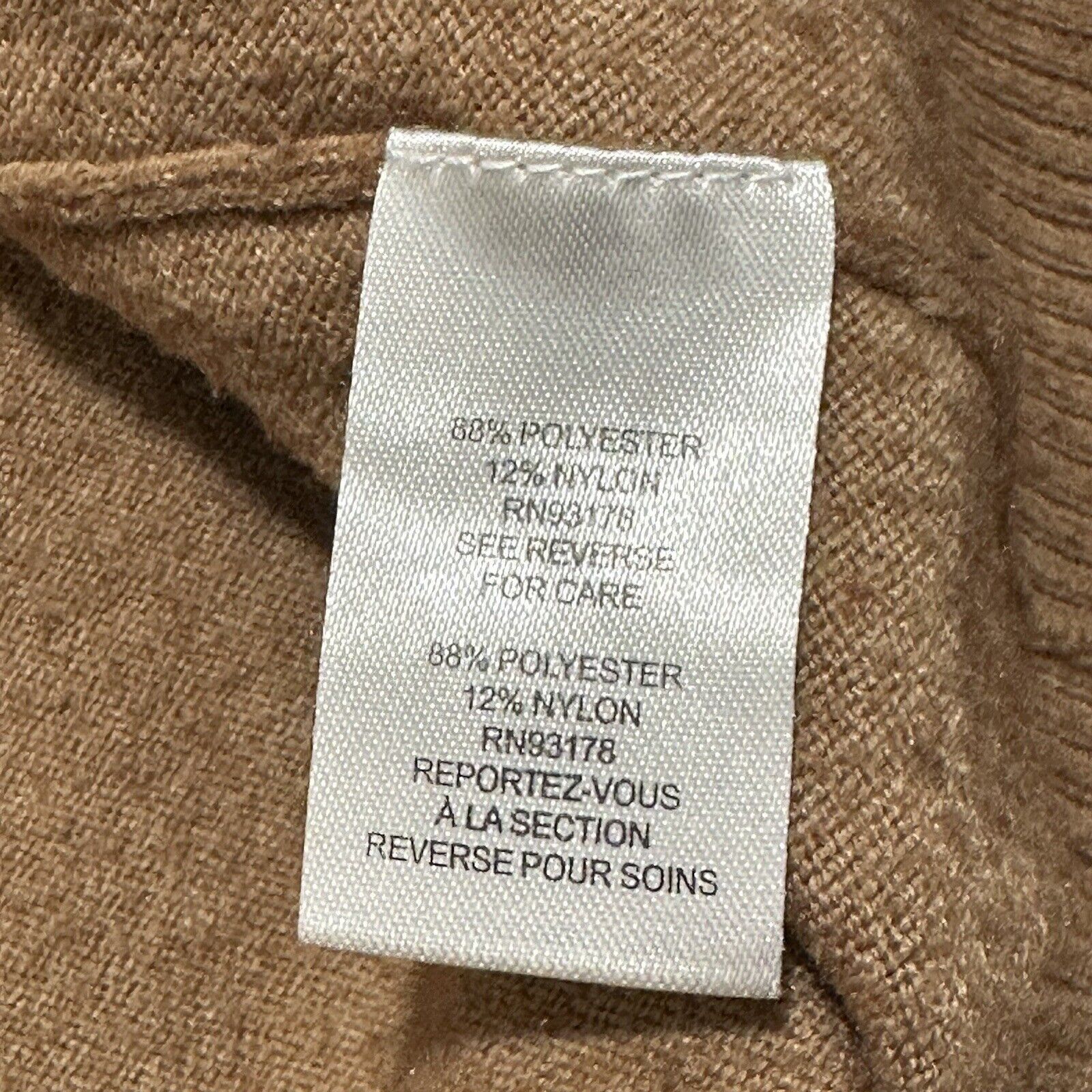 Other T Tahari =Large =Pullover Sweater Brown Black Polka Dot Size L / US 10 / IT 46 - 4 Thumbnail