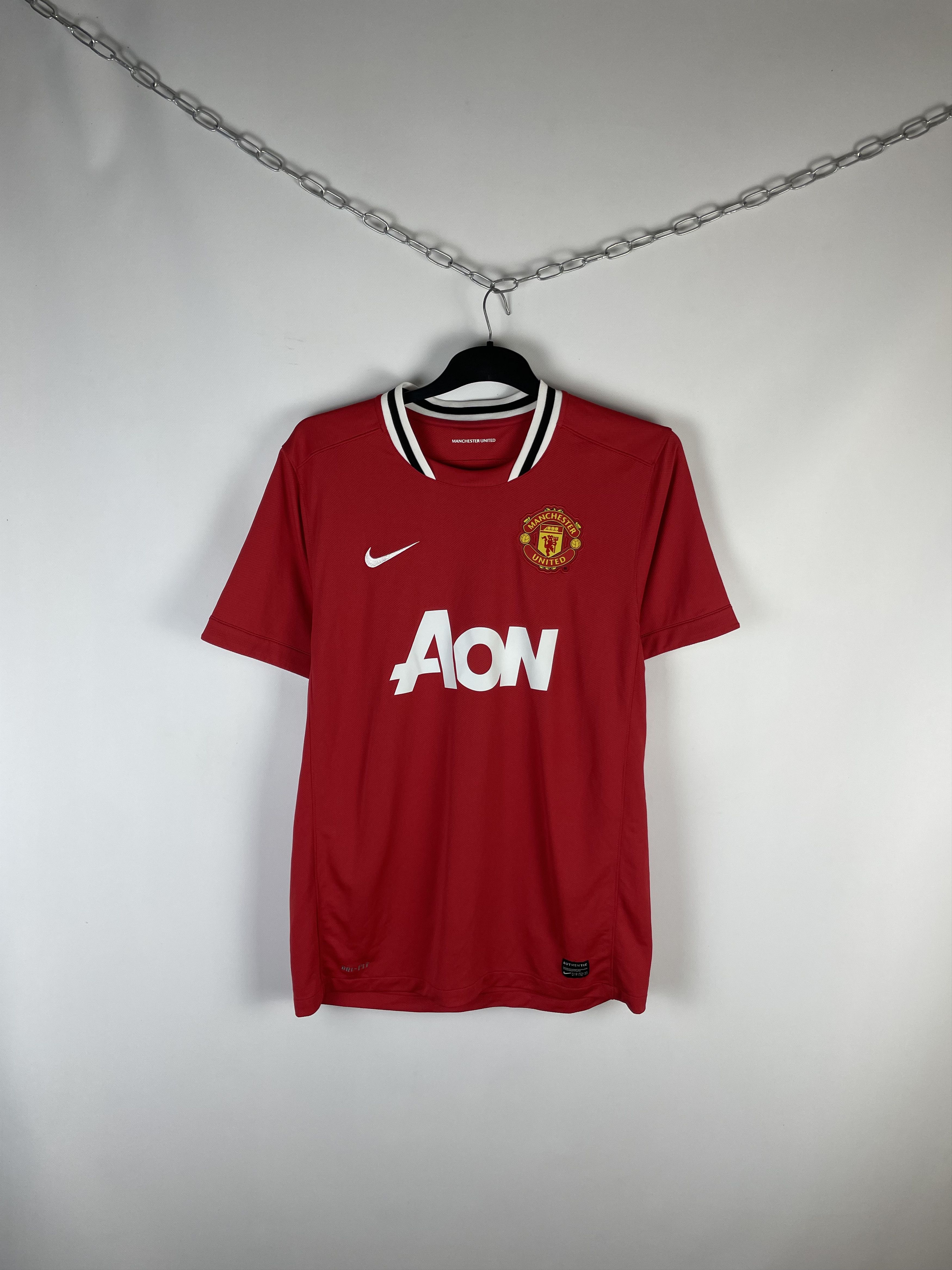 Nike × Vintage Vintage Nike MU Manchester United Soccer Jersey Size US L / EU 52-54 / 3 - 1 Thumbnail