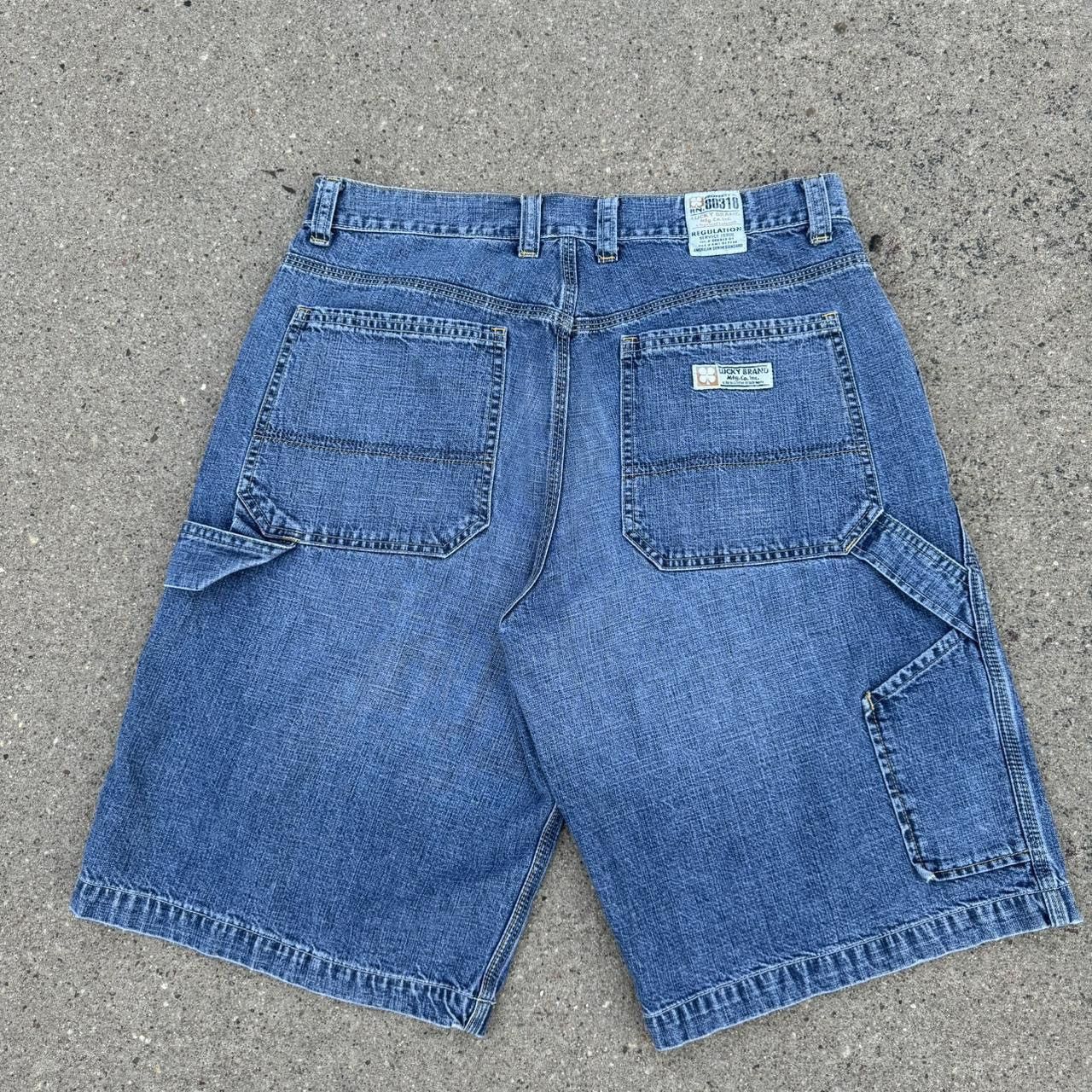 Lucky Brand × Vintage vintage jean shorts Size US 32 / EU 48 - 1 Thumbnail