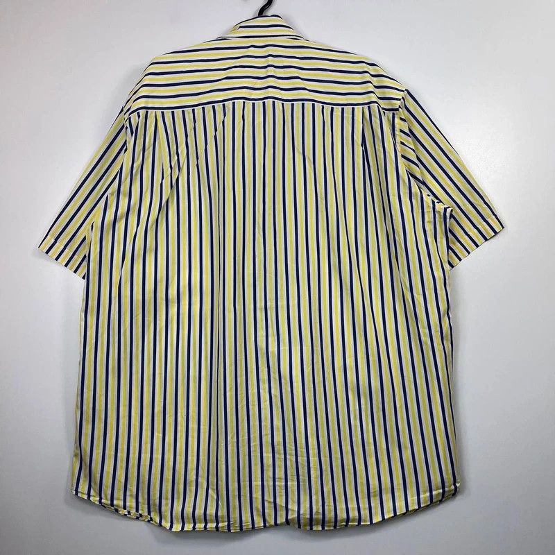 Paul & Shark Paul & Shark Yachting Striped Short Sleeve Shirt Sz XL Size US XL / EU 56 / 4 - 6 Thumbnail