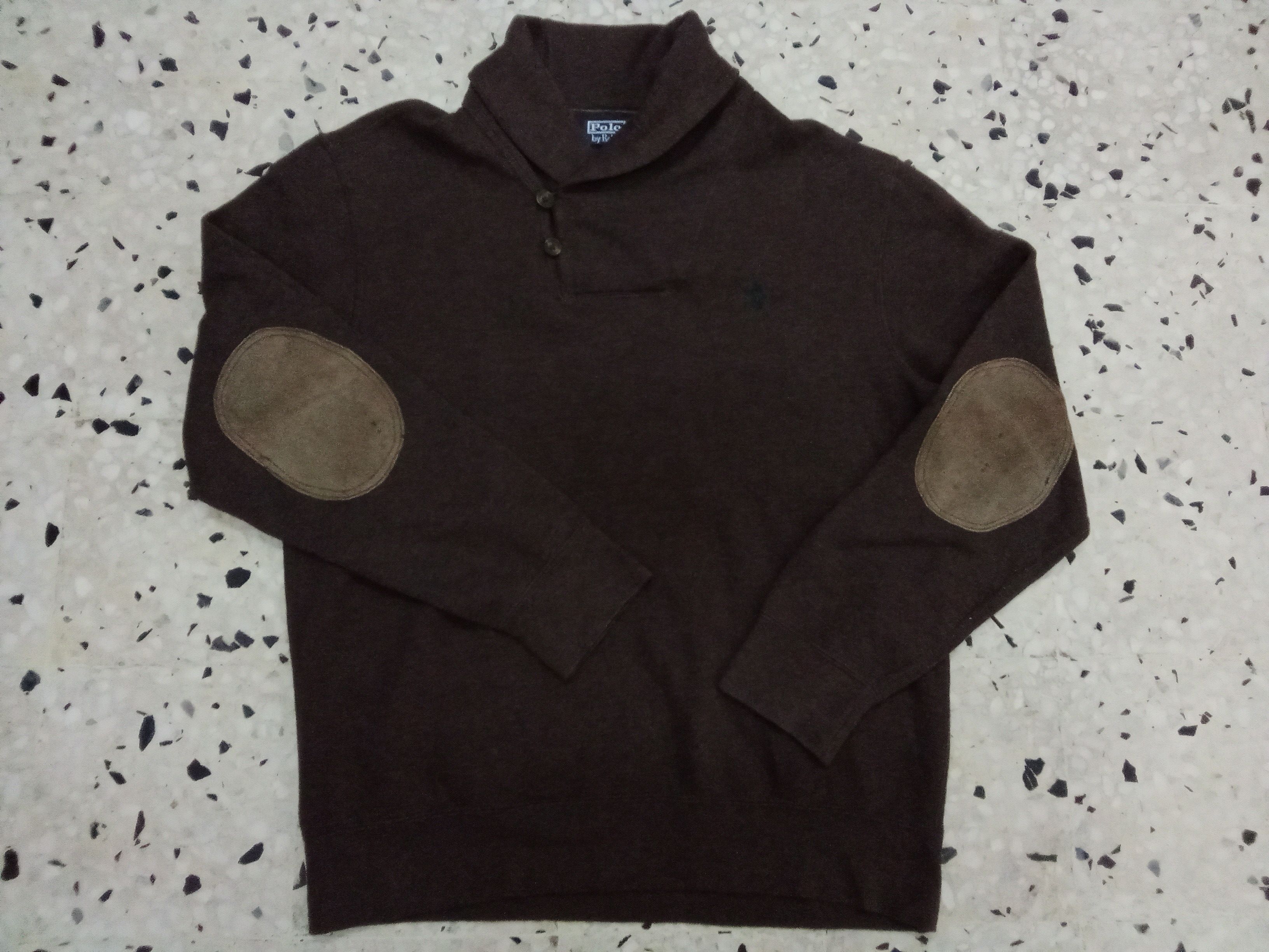 Polo Ralph Lauren × Vintage Vintage 90' Polo Ralph Lauren Sweetshirt Size US L / EU 52-54 / 3 - 4 Thumbnail