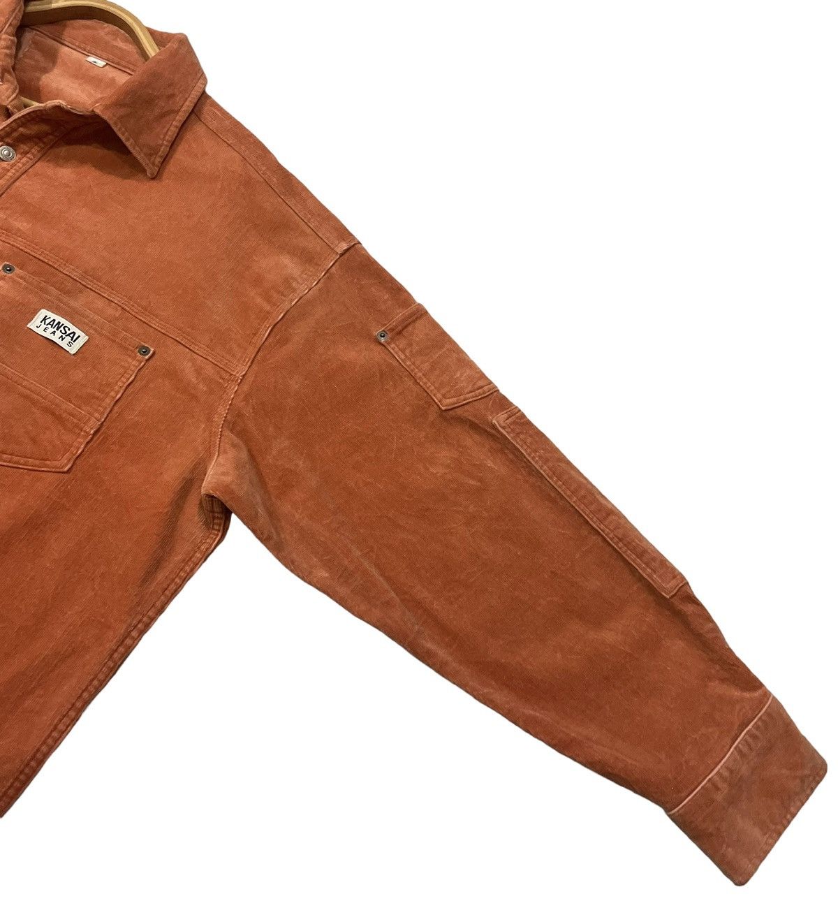 Kansai Yamamoto Vintage Kansai Jeans Two Pockets Buttons Up Jacket Size US XL / EU 56 / 4 - 8 Thumbnail