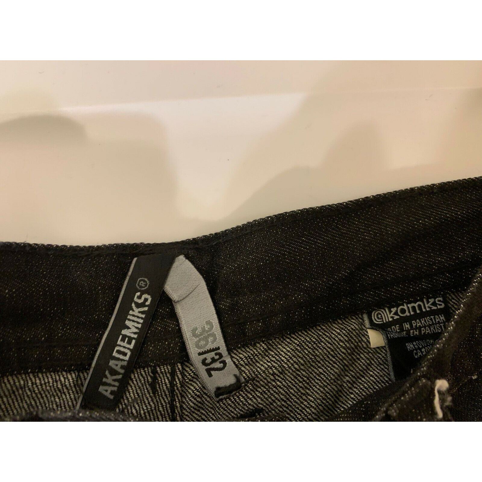 Akademiks Akademiks Men’s Sz 36 X 32 Black Denim Jeans Size US 36 / EU 52 - 2 Thumbnail